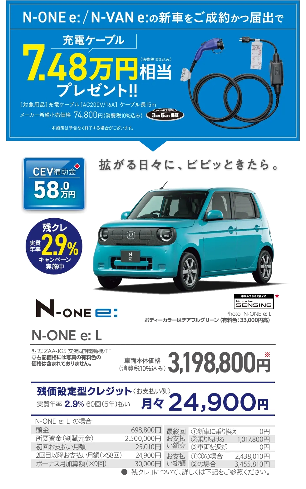N-ONE e: