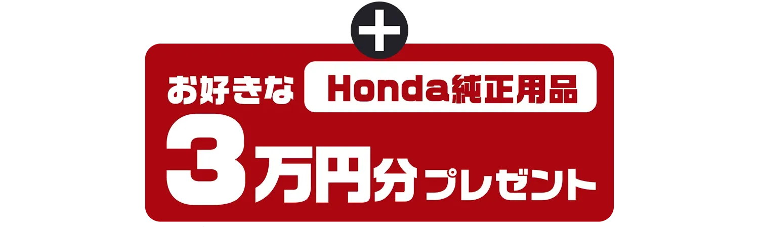 3万円分プレゼント