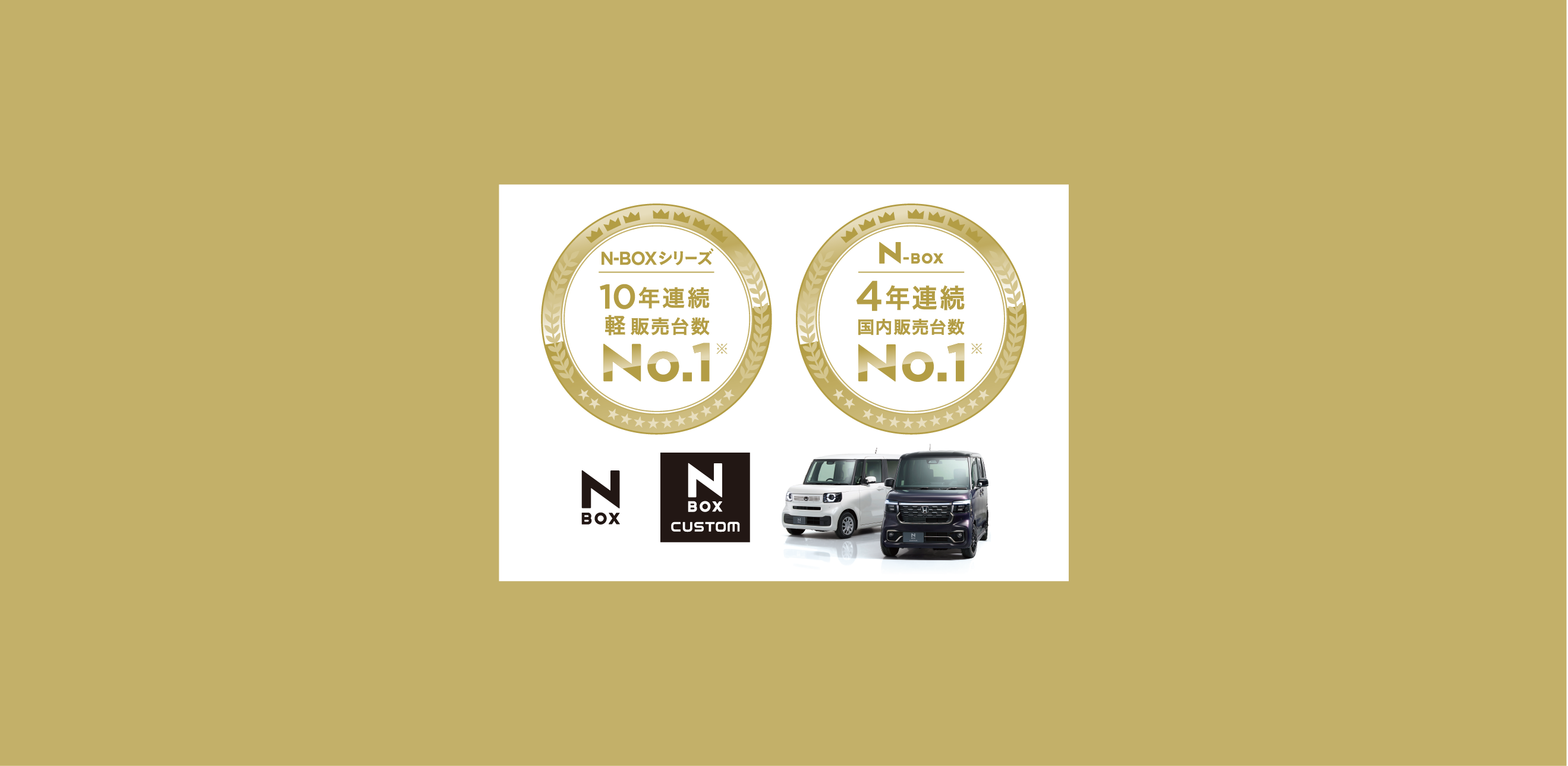 N-BOX」が2024年度 新車販売台数 第1位を獲得～軽四輪車 新車販売台数 